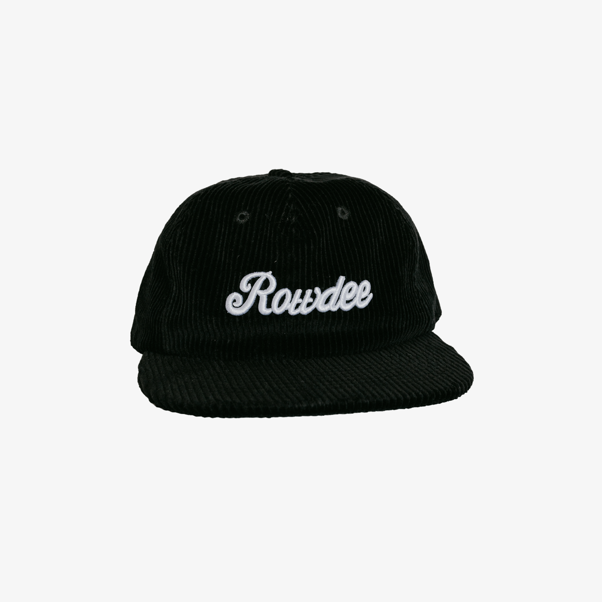 Corduroy Snapback - Black